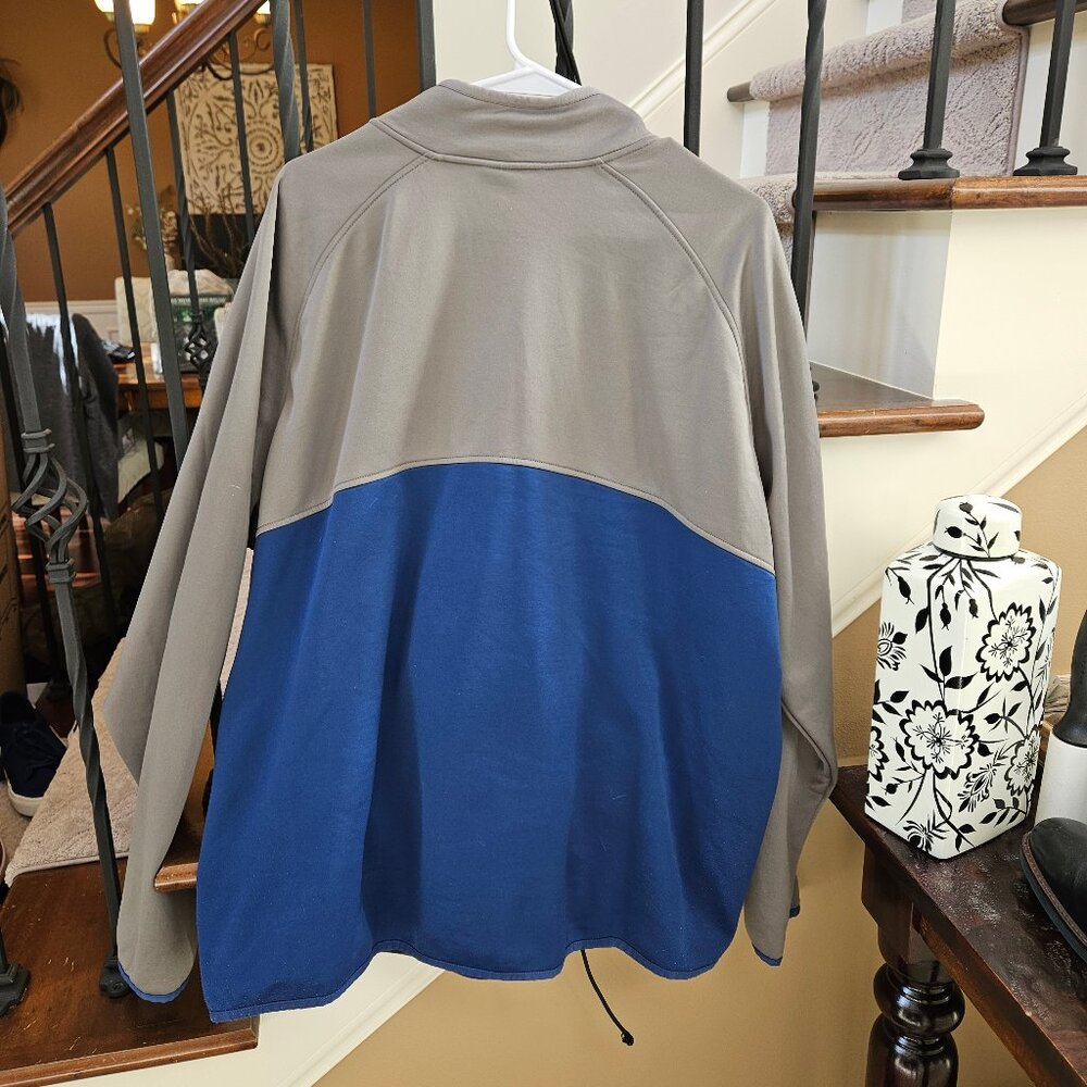 Vintage Oakley Men's "Track" Jacket, Gray/Blue, Sz XXL - Picture 12 of 16